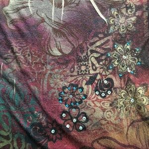 Petite Sophisticate Tops - Petite Sophisticate Colorful Short Sleeve Top Petite Sophisticate Tops - Petite Sophisticate Colorful Short Sleeve Top